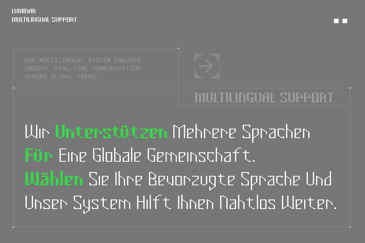 Luminar - Futuristic Font, a Sans Serif Font by CuratedType Studio (Photo 2 of 8)
