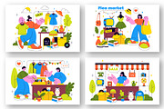 10 Flea Market Vector Illustration, an Object Illustration by denayunebgt (Thumbnail 3 of 4)
