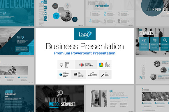 Fresy | Business PowerPoint Template preview 6