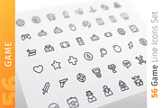 Game Line Icons Set, an Icon by Voysla's Shop (Thumbnail 1 of 4)