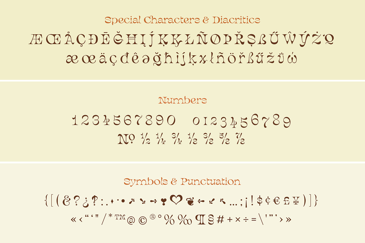 Magritte Surrealist Serif Font, a Font by Molly Suber Thorpe (Photo 5 of 10)