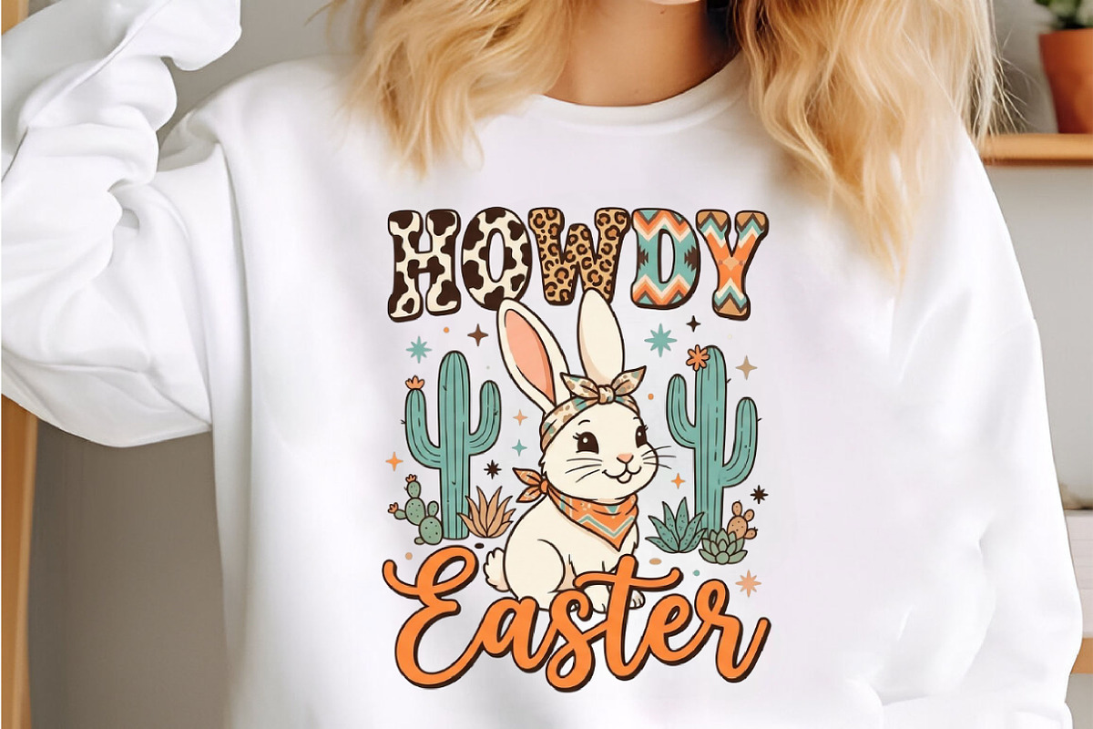 Western Easter PNG, Boho Cowgirl How, an Illustration by Designking (Photo 1 of 6)