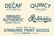 Foreigner - Vintage Font Collection, a Font by HeyFonts (Thumbnail 6 of 15)