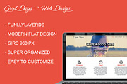 Good Days, a Websites & App Template by Marko Banovic (Thumbnail 1 of 4)