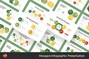 Hexagon Infographic Powerpoint, a Presentation Template by Fit-tee (Thumbnail 1 of 2)