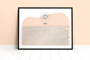 Moon Calendar 2023 Classic