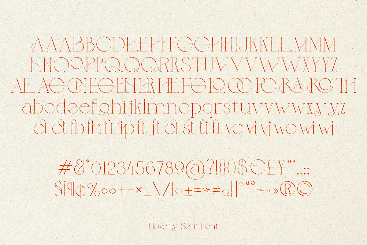 Novelty Serif Font, a Serif Font by iStar Design (Photo 14 of 14)