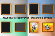 Wood Frames Mockup, a Print Template by THE MOCKUP SHOP (Thumbnail 2 of 2)
