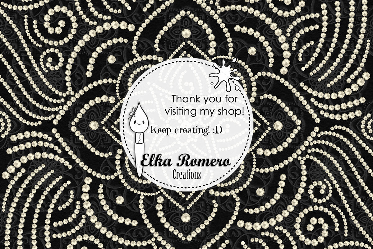 Pearls Overlays - Vol 1, a Graphic by Elka Romero Creations (Photo 7 of 7)