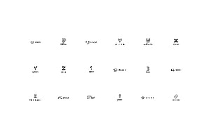 A-Z Logo, Mark & Logotype Toolkit