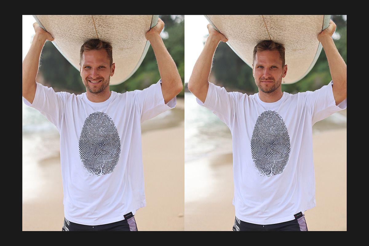 Surf T-Shirt Mockup, a Shirt Mockup by Freeman Studio (Photo 14 of 19)