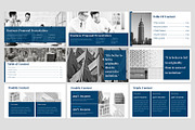 Blue Business Powerpoint, a Presentation Template by Fitra Noor (Thumbnail 4 of 4)