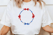 Coquette Patriotic Frames Clipart, an Illustration by Designworld (Thumbnail 6 of 8)