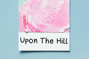 Upon The Hill - A Handwritten Font