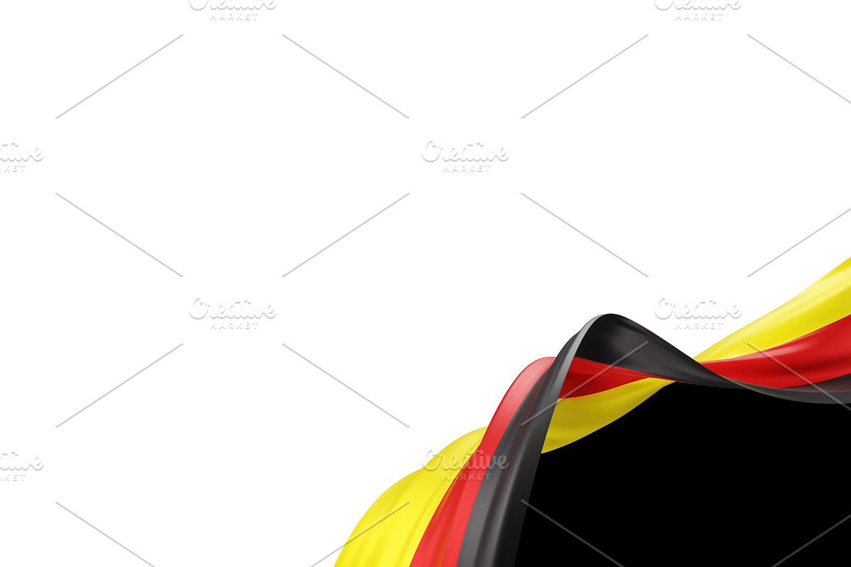 Germany flag, an Illustration by ArtBackground