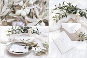 Summer Olive wedding mockups, photos, a Print Template by Tabita's shop (Thumbnail 4 of 8)