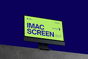 iMac Screen Mockup, an Advertising Mockup by HanaSaka_Studio (Thumbnail 3 of 5)