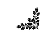 Floral Corner Ornament Vector Bundle, an Illustration by Designs_River (Thumbnail 17 of 51)