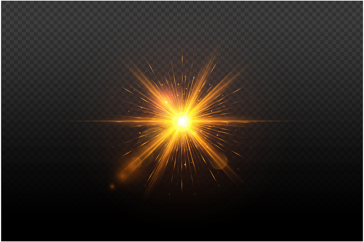 33 Golden Transparent Png Light Lens, a Shape Add-On by MRI STUDIO (Photo 13 of 17)