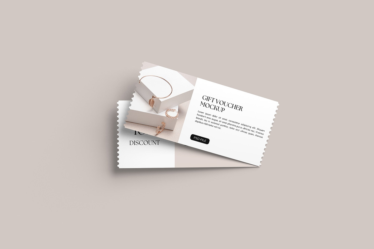 Gift Voucher Mockup preview 4