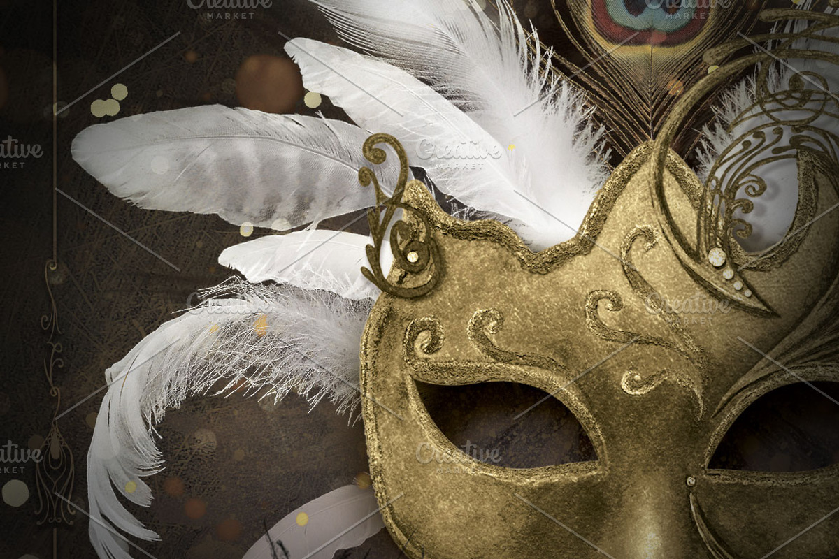 Mardi Gras Masquerade Ball Flyer, a Flyer Template by Ade Concept (Photo 6 of 6)