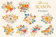Blooming Season. Flowers & Patterns, a Decorative Illustration by EltaMaxArt (Thumbnail 5 of 14)