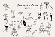 Whimsical doodle Line art svg vector, a Decorative Illustration by Grace Noboa Illustrations (Thumbnail 13 of 19)
