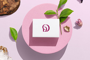 Modern Minimalist DS Monogram Logo, a Branding & Logo Template by arhabib