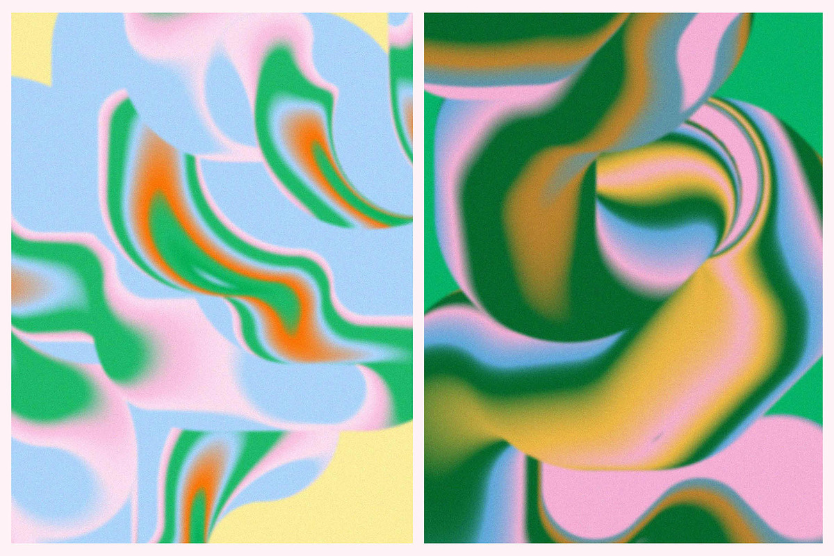 Gradient Blend Noise 3, an Object Graphic by kloroform (Photo 23 of 32)
