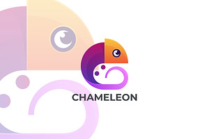 Chameleon Gradient Colorful Style., a Branding & Logo Template by ModalTampang