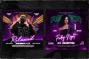 10 DJ Party Flyer Template, a Print Template by OnurDemircan (Thumbnail 4 of 8)