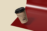 Cardboard Cup Mockup, a Cups & Container Mockup by HanaSaka_Studio (Thumbnail 5 of 5)