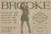 Belinzie Vintage, a Serif Font by Craft Supply Co. (Thumbnail 8 of 8)