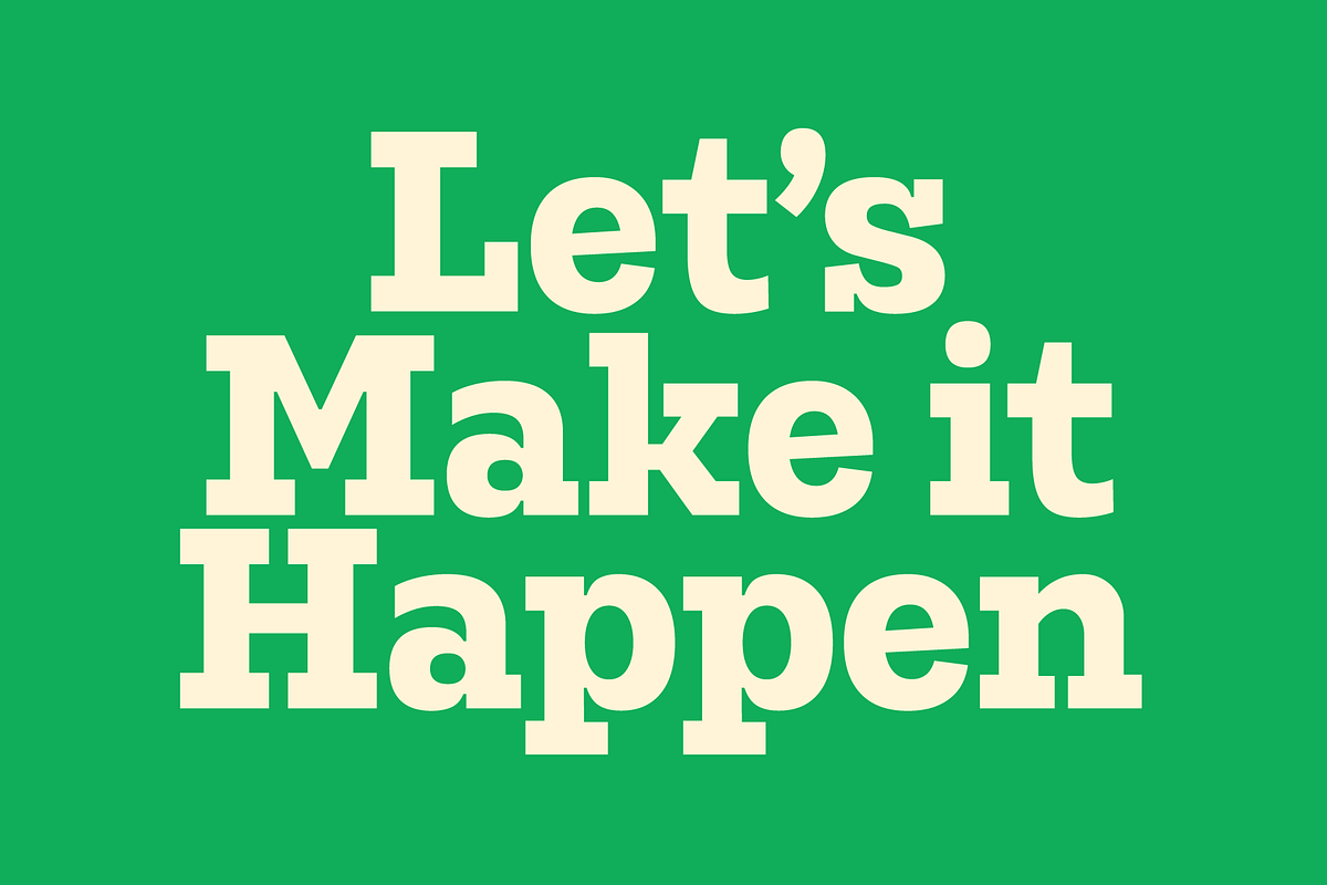 Rods; 72 Styles Slab Serif, a Slab Serif Font by Eko Bimantara (Photo 9 of 17)