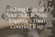 Salute - Modern Vintage Beauty Font, a Serif Font by Sensatype (Thumbnail 19 of 21)