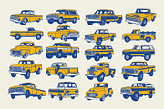 Car Illustration Pack, a Transportation Illustration by Megflags (Thumbnail 3 of 4)