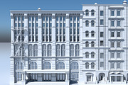 Commercial Building Facade 20, an Architecture 3D Model by Giimann (Thumbnail 10 of 13)