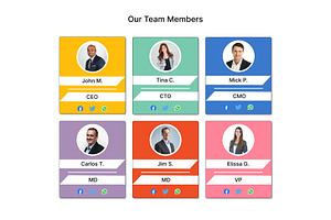 Team Member Card