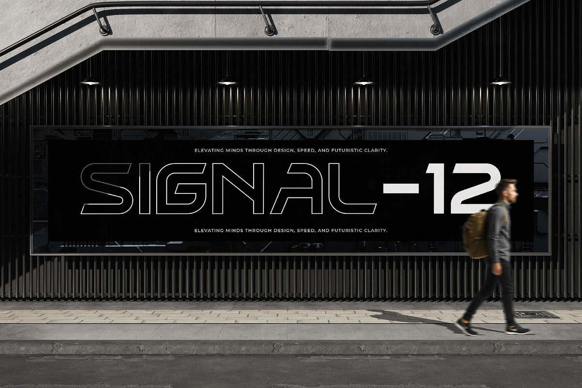 Chrome Quantum Futuristic Font, a Sans Serif Font by timelesstype.co (Photo 3 of 20)