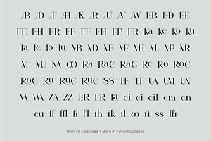 Cesso: Ligature Serif