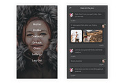 Social Media - Mobile App UI Kit, an UI Kit Template by themelove (Thumbnail 7 of 10)