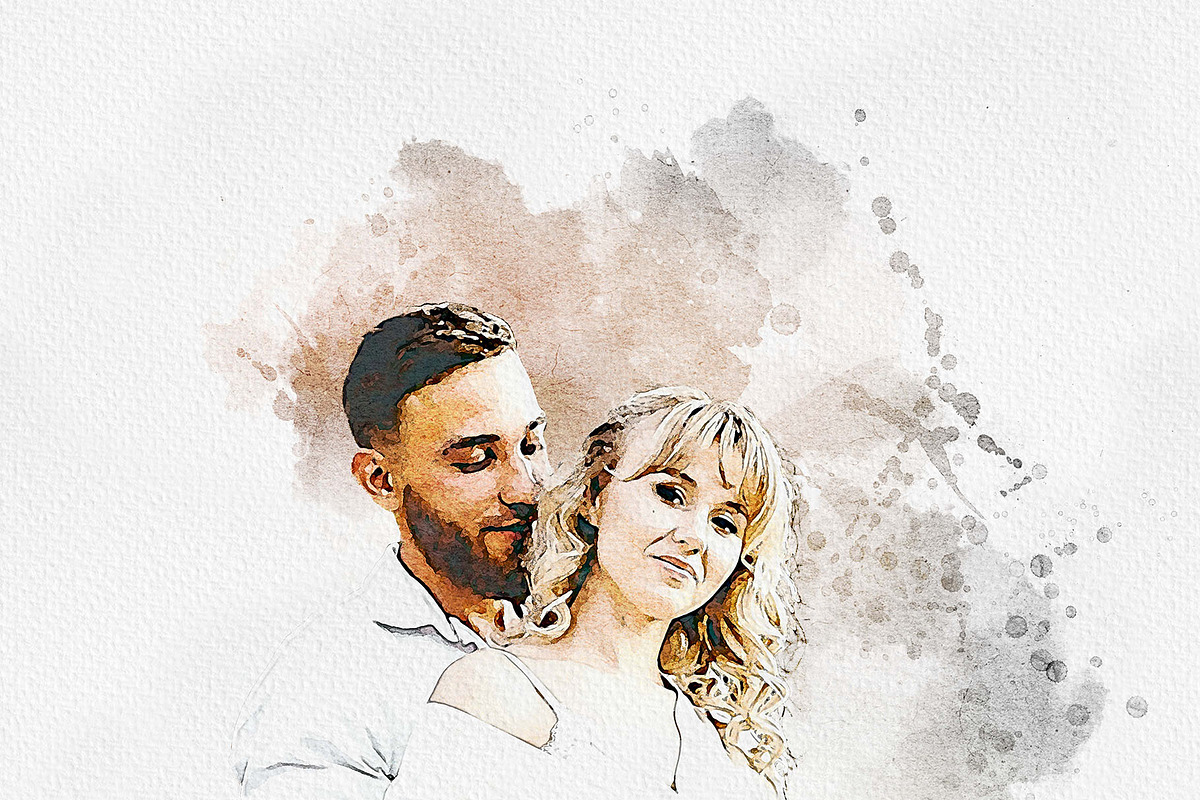 Painting Watercolor Splash Art, an Action Add-On by MRI STUDIO (Photo 12 of 21)