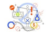 6 International Anti Corruption Day, a Person Illustration by denayunebgt (Thumbnail 3 of 3)