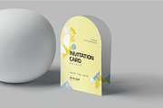 Arch Shaped Invitation Card Mockups, an Advertising Mockup by megostudi0 (Thumbnail 2 of 6)