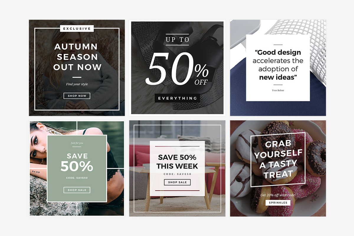Instagram Social Media Layouts, a Templates & Theme by Medialoot (Photo 2 of 3)