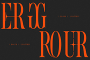 Romier Murilo Condensed Serif Font, a Serif Font by Rasio Studio (Thumbnail 5 of 11)