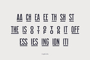 Massachusettz Narrow, a Handwritten Font by Foxys Type (Thumbnail 8 of 12)