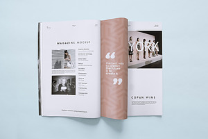 5 Magazine Mockups Templates