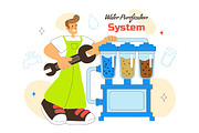 10 Water Purification System, an Object Illustration by denayunebgt (Thumbnail 4 of 4)