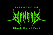 Ankers - Black Metal Font, a Blackletter Font by zamjumps (Thumbnail 1 of 9)